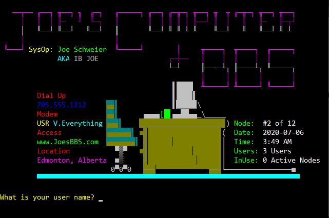 Joe’s Computer BBS