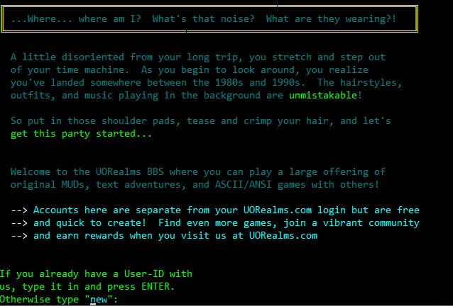 UORealms BBS